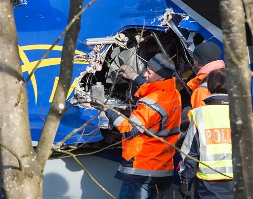 German Police Say 3rd Black Box Recovered from Train Wreck
