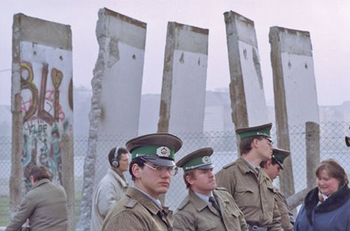 11/13/89 — Wall Dismantled, Piece by Piece