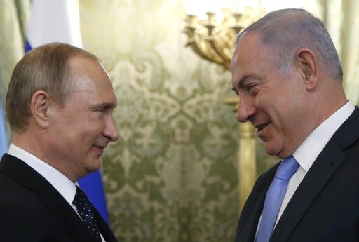 Russia's Putin Hosts Israel's Netanyahu for Syria Talks