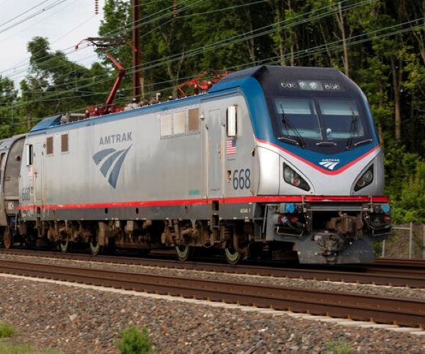 Amtrak train