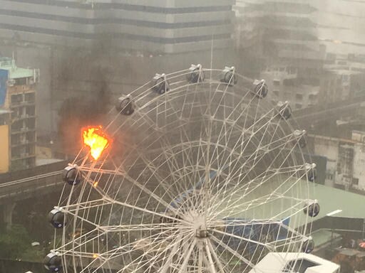 Bangkok Ferris Wheel Catches Fire, but No Injuries Reported