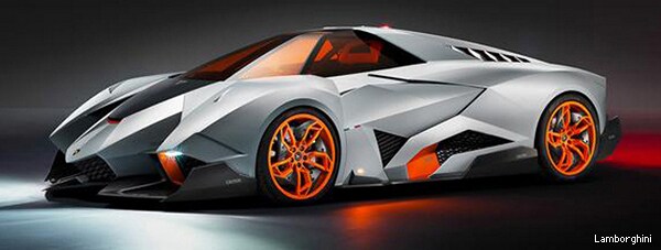 Lamborghini Egoista Unveiled at Carmaker's 50th Birthday Celebration