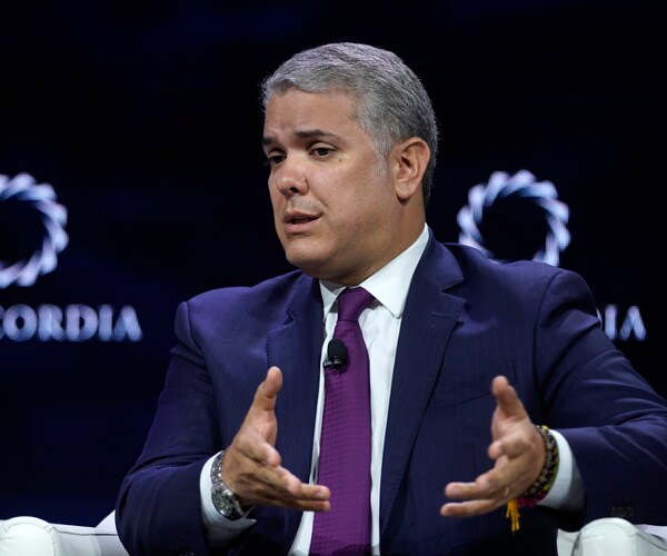 Colombian President Ivan Duque