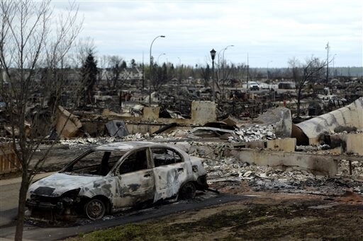 Alberta Officials Say Oil Sands City Saved from Fire's Worst