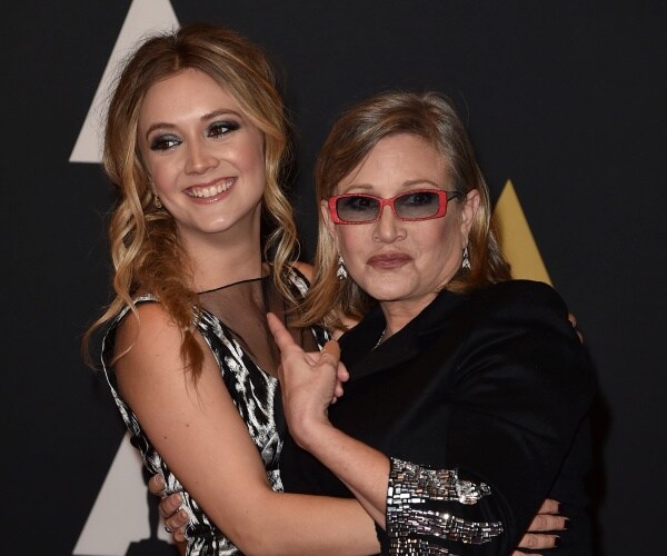 carrie fisher and her daughter billie lourd
