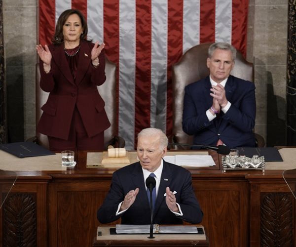 In State of the Union, Biden Hits Republicans on Economy & Debt