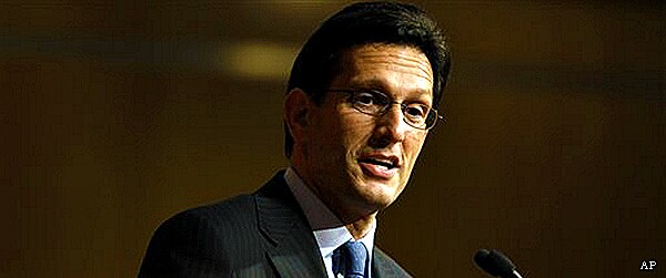 Cantor Suggests - Then Denies - Room for More Taxes on Budget Deal