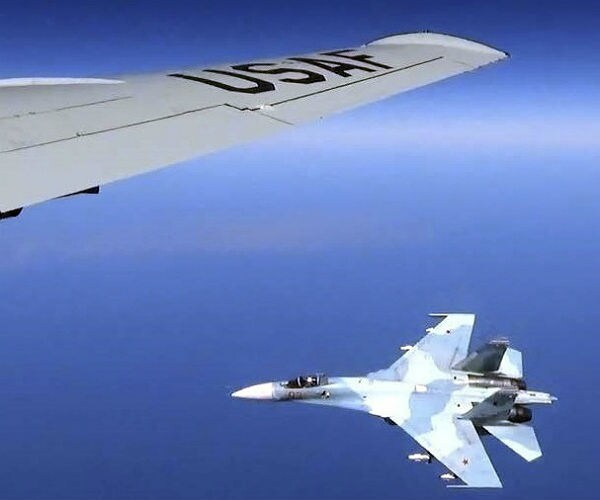 Russian Fighter Jet Buzzes US Navy Plane Over Baltic Sea