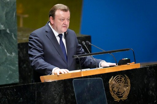 Belarus' Top Diplomat Says he Can't Imagine His Nation Entering the war in Ukraine Alongside Russia