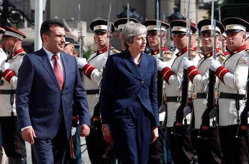 British PM Says Courage Needed on Macedonian-Greek Name Spat