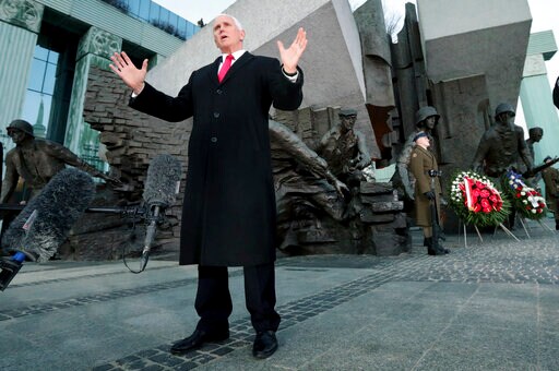 US Vice President Honors Jews, Poles Who Resisted Nazis