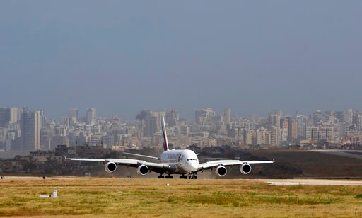 Superjumbo's First Revenue Flight to Lebanon Lands in Beirut