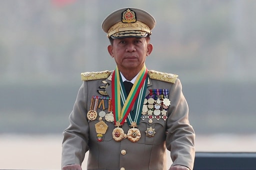 Myanmar's Parliament Elects Ruling General as President, Keeping the Army in Charge