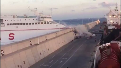 Ferry Slams into Breakwater in Canary Islands, 13 Injured