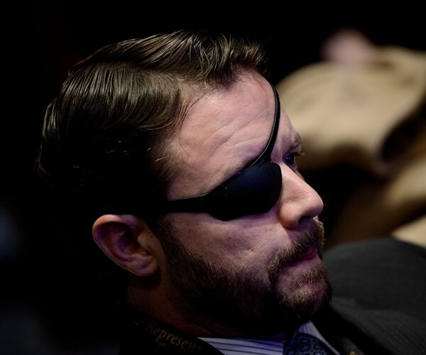  Dan Crenshaw attends a House of Representatives member-elect welcome briefing o