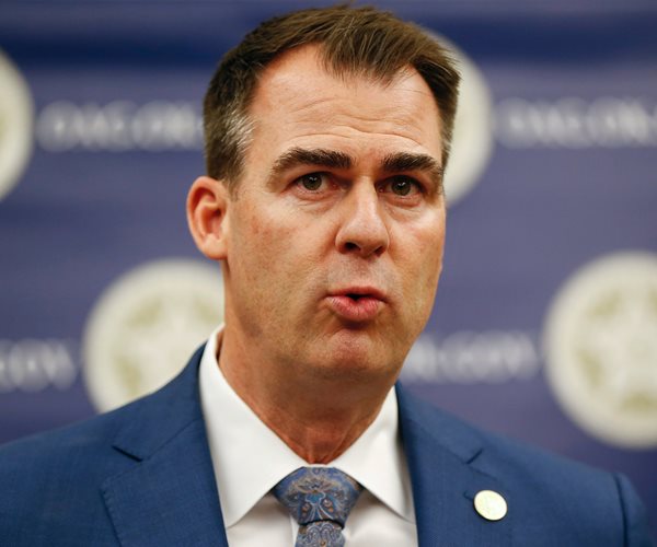 Oklahoma's GOP Gov. Stitt Granted Sweeping New Powers