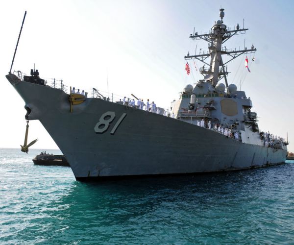 US Navy, Iranian Guards Have Shouting War After Shooting