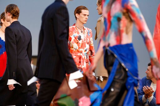 Bright Colors, Odd Shapes, Huge Crowds for Paris Menswear