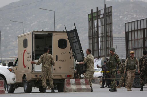 The Latest: Taliban Attack on Afghan Gov't Agency Kills 28