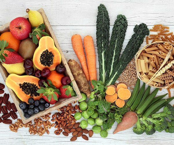 photo of high fiber foods