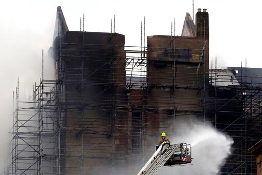 Fire-hit Glasgow Art School Landmark May be Partially Saved