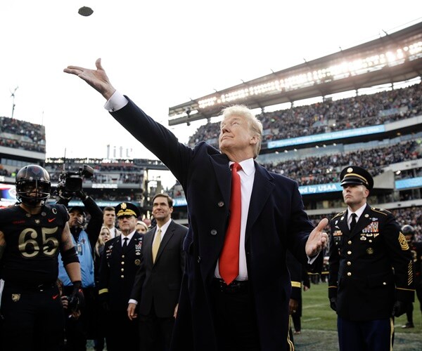 Army Beats Navy for 3rd Straight Time and Trump at Game