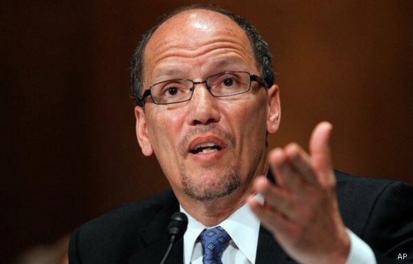 WSJ: Senate Should Reject Perez for Labor Secretary