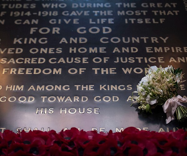 Britain Basks in Royal Wedding Afterglow; Grave Gets Bouquet