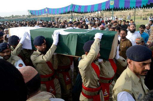 Pakistanis Mourning Victims of Carnage Ahead of Elections