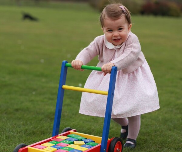 Princess Charlotte Photos Mark 1st Birthday With Prince and Duchess