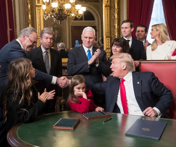 Ruddy: That Was the Real Donald Trump at Schumer-Pelosi Dinner