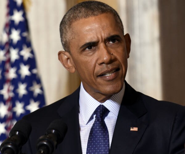 Obama 'Heartened' by Those Acting in Support of 'American Values'