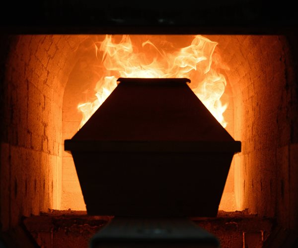 a crematorium furnace