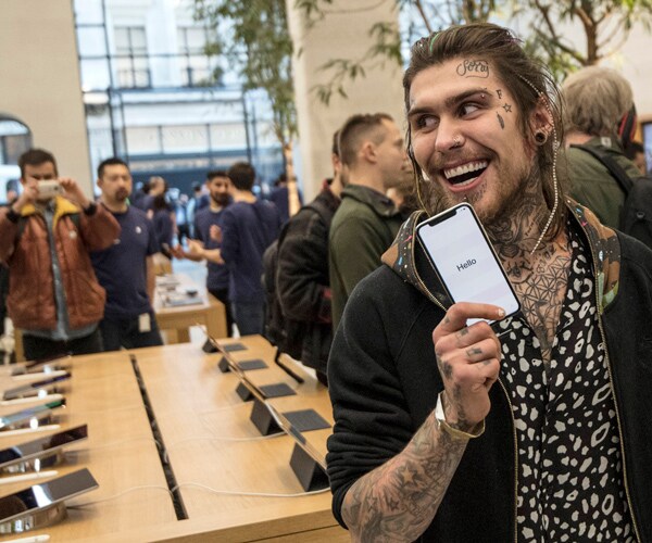 iPhone X Launches In Stores, Then Is Quickly Gone