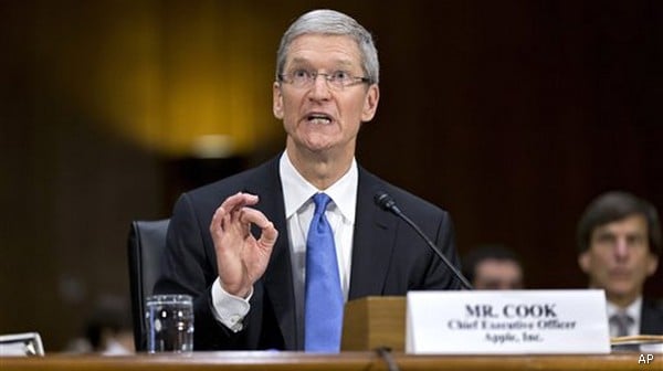Apple CEO Cook to Senate: 'We Pay All the Taxes We Owe — Every Single Dollar'
