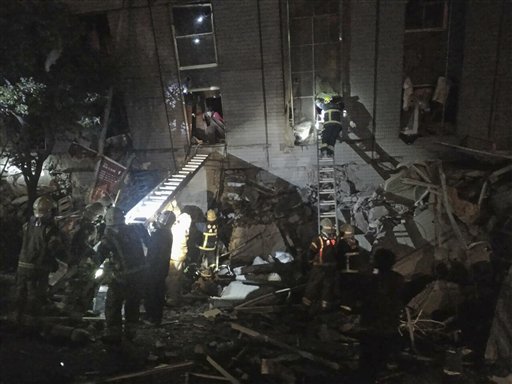 The Latest: At Least 3 Dead in Taiwan Quake, 154 Injured