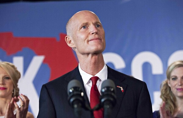 Florida's Scott Vows to Maintain Focus on Jobs in Second Term