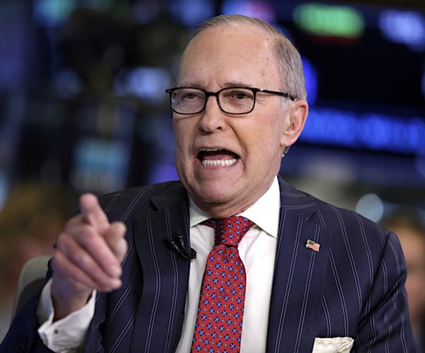 Economic Council Director Kudlow Expected Back to Work Monday