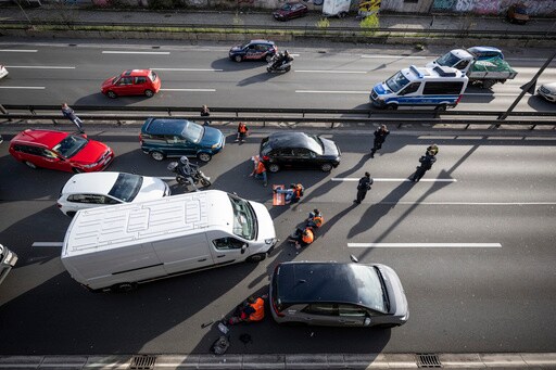 Climate Protesters Try to Bring Berlin Traffic to a Halt