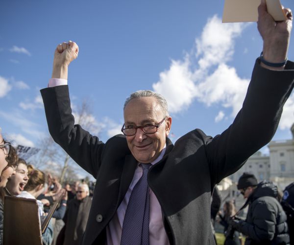 Schumer: Trump Only One 'Standing in the Way' of Gun Reform