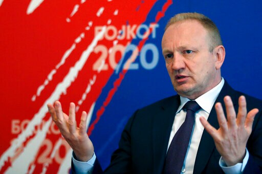 Serbia's Opposition to Boycott Vote Held During Pandemic