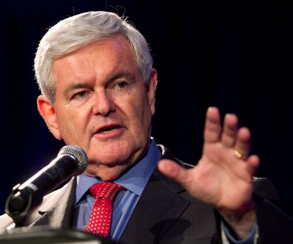 newt gingrich is shown