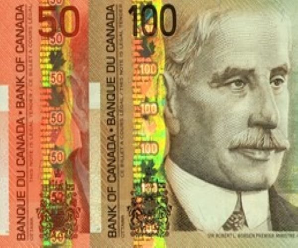 Canadian dollars