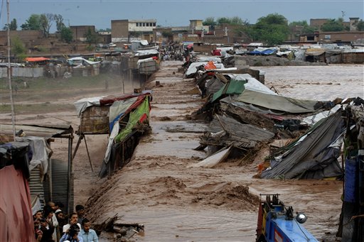 Official: Rain, Floods Kill 45 in Northwest Pakistan