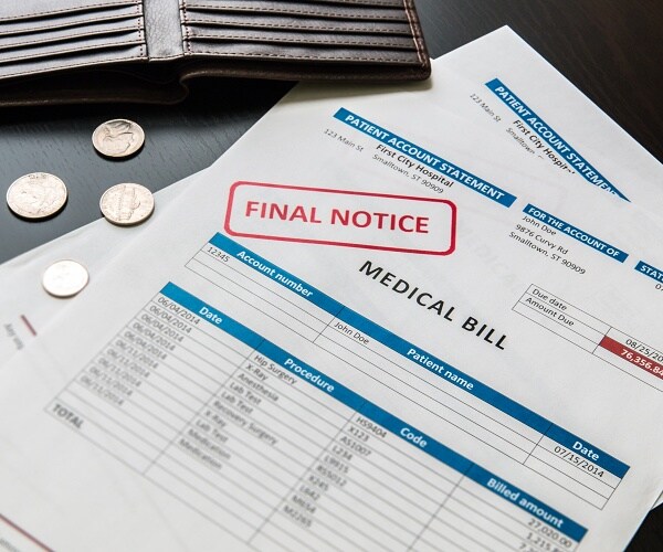 overdue medical bill