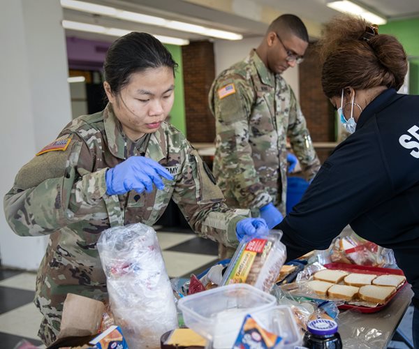 National Guard Chief Sees 'Tens of Thousands' Deployed for Virus