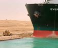 Massive Cargo Ship Blocks Egypt's Suez Canal
