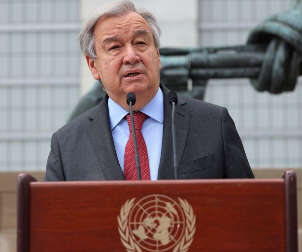 UN: No Significance in Secretary General Visiting Russia First
