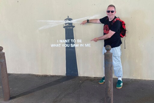 A Hunt for Banksy's New Lighthouse Artwork Leads to the South of France