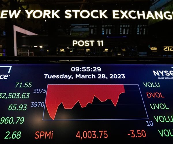 Wall Street Mixed as Banking Worries Ebb